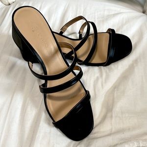 Black strappy chunky ANKO sandals